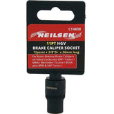 Neilsen Brake Caliper Knorr Bremse Socket 3/8" Drive 11pt HGV Volvo Mercedes